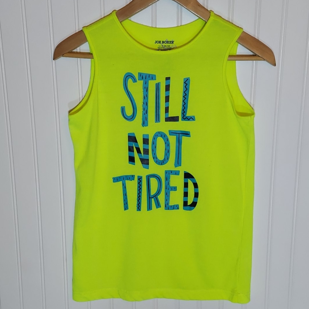 Joe Boxer Still Not Tired tank night shirt